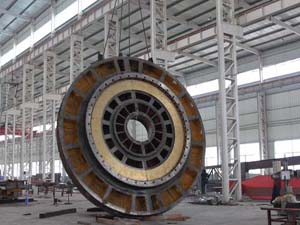 机床大型立车工作台