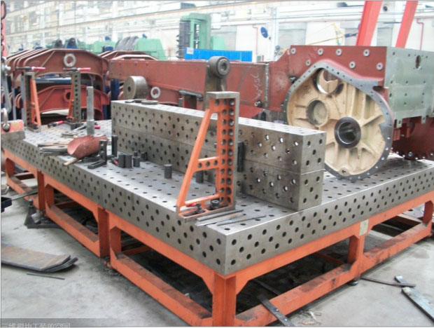 三维柔性焊接平台工作平板